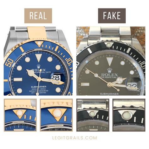 how to recognize a fake rolex submariner|how to identify rolex watches.